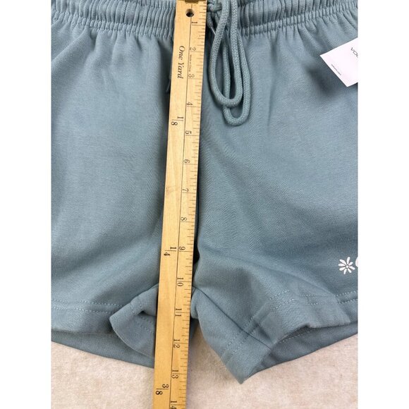 Volcom Just Chill Women's Shorts Pull On Fleece Lounge Size XS Drawstring NEW - Picture 7 of 12